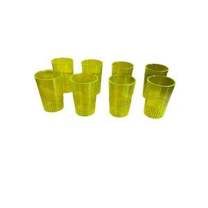 Comet Shot Glasses Used Set of 8